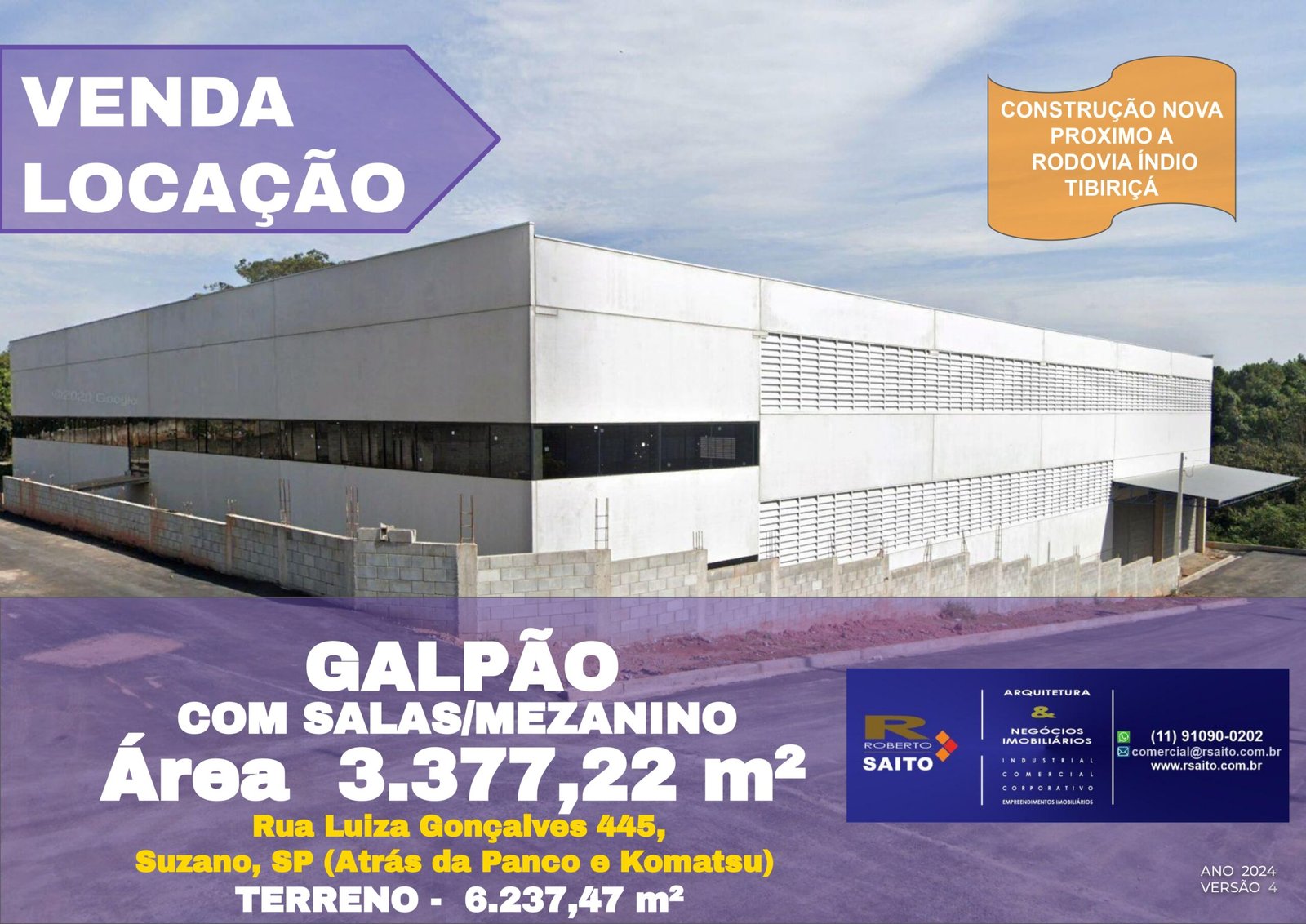 Excelente Prédio Comercial com 1.800,00m²